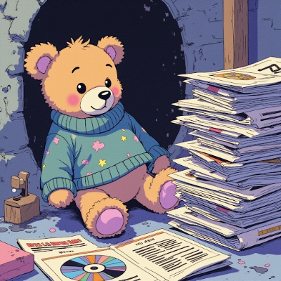 Nounours, vieux DVD, journaux : un débarras avant déménagement implique de se délester.